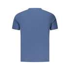 K-WAY Blue Cotton Men's T-Shirt