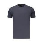 K-WAY Blue Cotton Men's T-Shirt