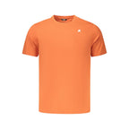 K-WAY Orange Cotton Men's T-Shirt