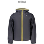K-WAY Blue Nylon Shell Jacket