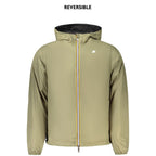 K-WAY Blue Nylon Shell Jacket