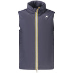 K-WAY Blue Nylon Men's Jacket