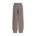 Fabiana Filippi Gray Wool Oves Aries Casual Pants