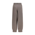 Fabiana Filippi Gray Wool Oves Aries Casual Pants