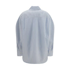 Jacquemus Blue Cotton Dress Shirt