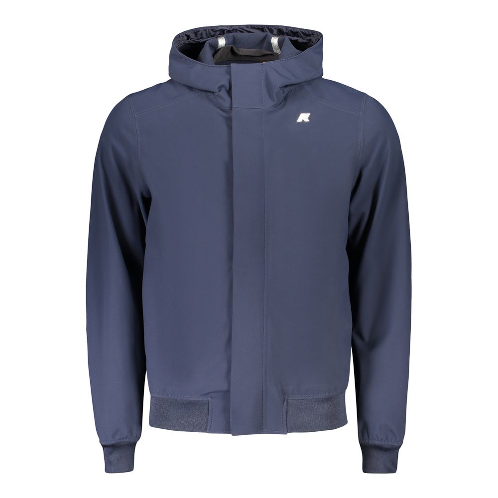K-WAY Blue Polyester Men's Jacket