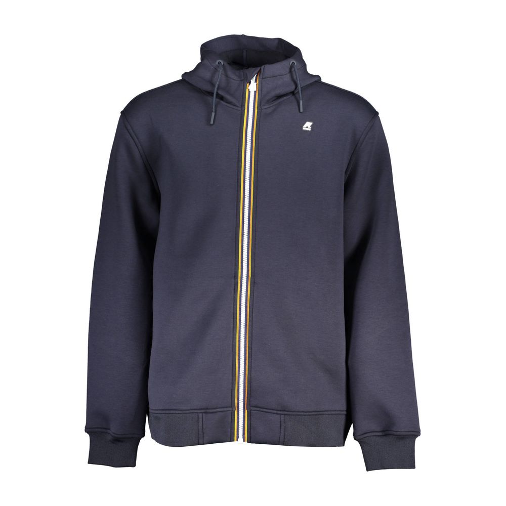 K-WAY Blue Polyester Men's Jacket