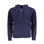 K-WAY Blue Wool Men's Pullover