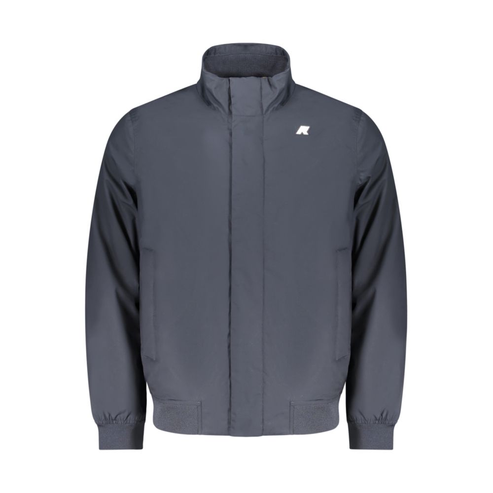 K-WAY Blue Polyester Men's Jacket