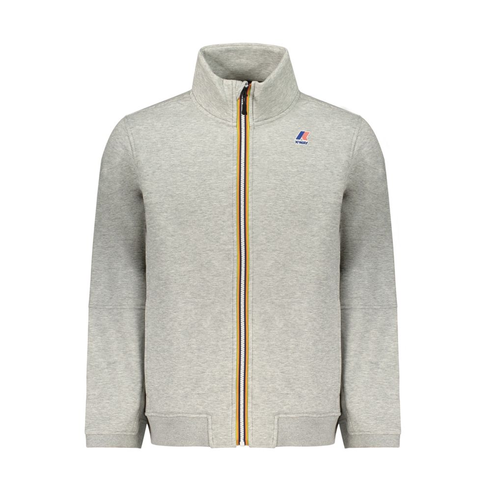 K-WAY Gray Polyester Men's Sweatshirt