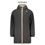 K-WAY Black Nylon Men's Jacket