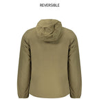 K-WAY Green Nylon Men's Jacket