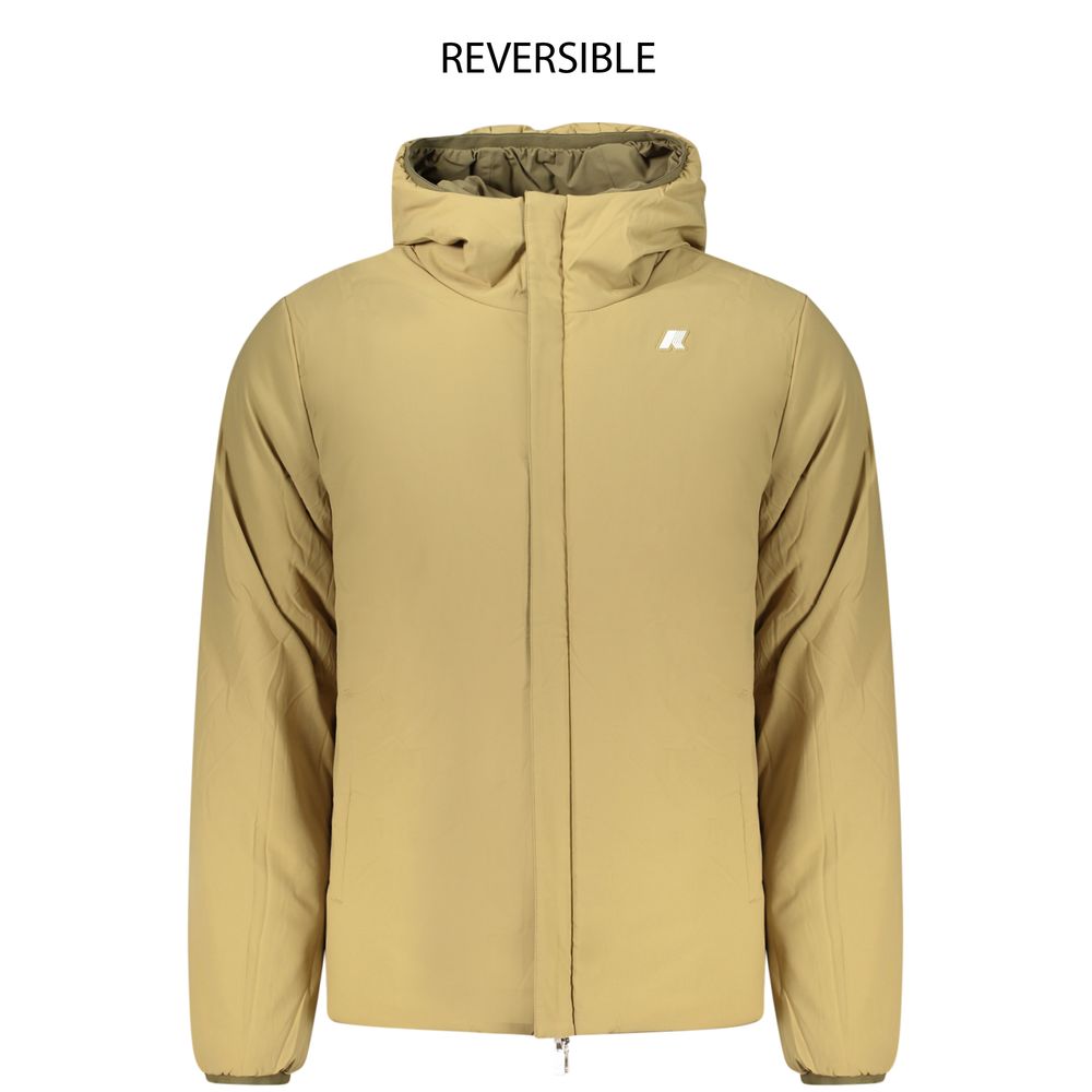 K-WAY Green Nylon Men's Jacket