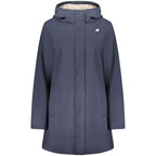 K-WAY Blue Nylon Women's Jacket
