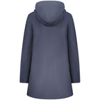 K-WAY Blue Nylon Women's Jacket