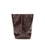 Benedetta Bruzziches Brown Calf Leather Bos Taurus Backet Bag