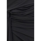 Balenciaga Black Viscose Cocktail Dress
