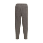 Brunello Cucinelli Bicolor Cashmere Athletic Pants