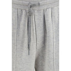 Brunello Cucinelli Gray Cashmere Casual Pants