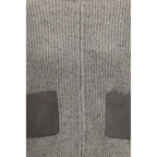 Fabiana Filippi Gray Wool Oves Aries Sweatshirt