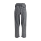Brunello Cucinelli Gray Wool Casual Pants