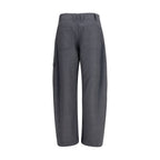 Brunello Cucinelli Gray Wool Oves Aries Cargo Pants