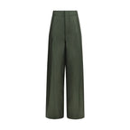 SA SU PHI Bicolor Silk Casual Pants