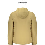 K-WAY Beige Nylon Men's Jacket
