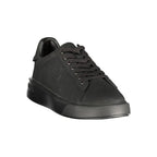 Blauer Black Polyester Athletic Sneakers