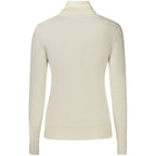 Guess Jeans White Viscose Turtleneck