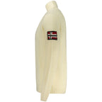 Norway 1963 White Wool Men Sweater