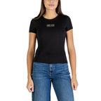Tommy Hilfiger Jeans Black Recycled Cotton T-Shirt