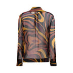 Emilio Pucci Multicolor Silk Pattern Shirt