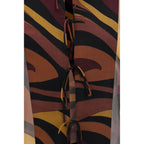 Emilio Pucci Multicolor Silk Pattern Shirt