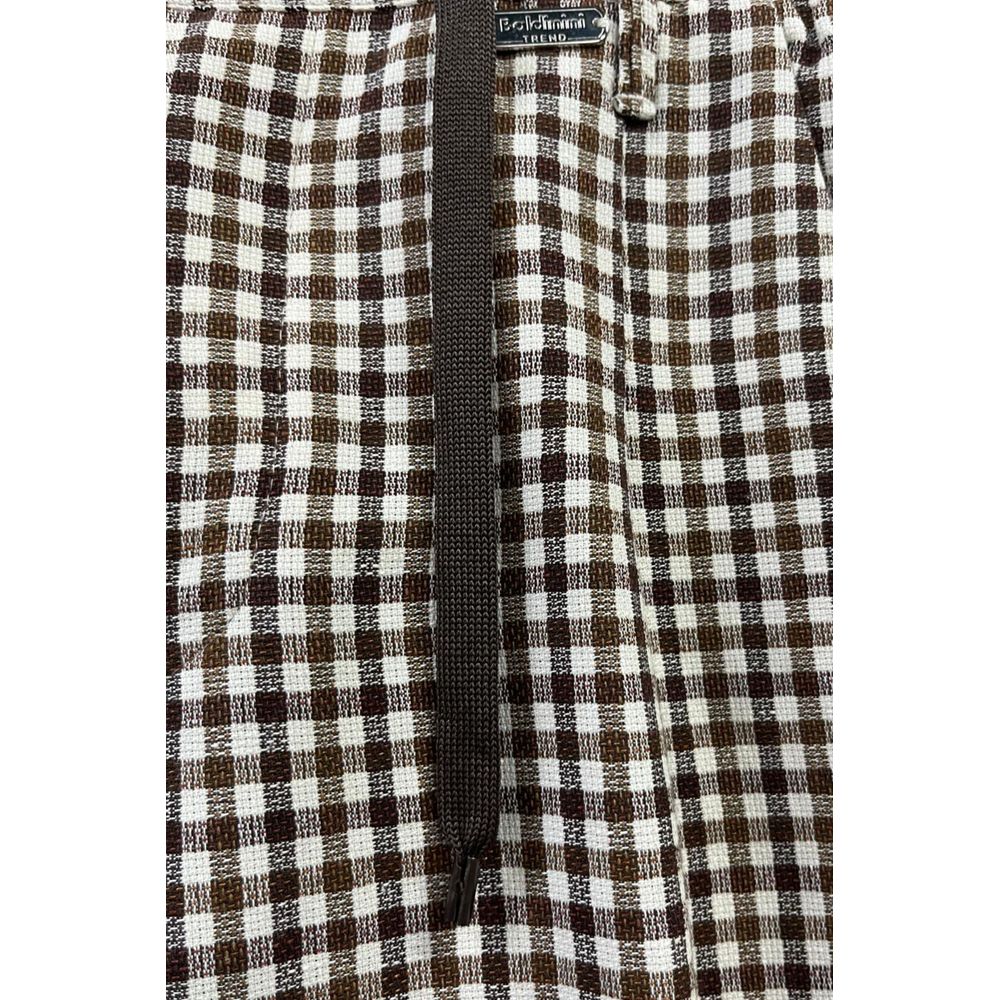 Baldinini Trend Brown Cotton Men Pant