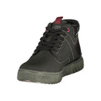 U.S. POLO ASSN. Black Polyurethane Men's Sneaker