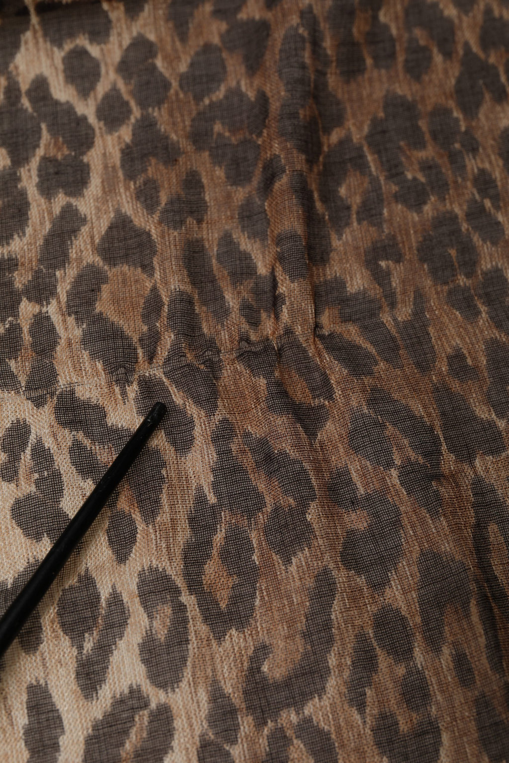 Dolce & Gabbana Brown Leopard Cashmere Shawl Stole Scarf