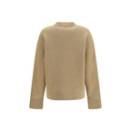 Ami Paris Beige Alpaca Vicugna Pacos Sweatshirt