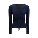 Giorgio Armani Blue Viscose Shirt