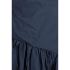 Sara Roka Blue Polyester Cocktail Dress