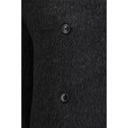 Loulou De Saison Black Alpaca Vicugna Pacos Jacket