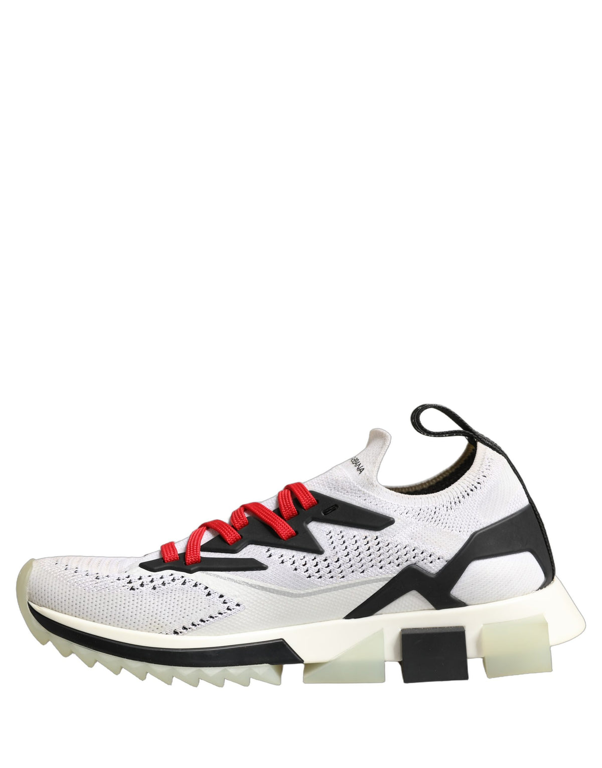 Dolce & Gabbana White SORRENTO Sport Stretch Sneakers Shoes