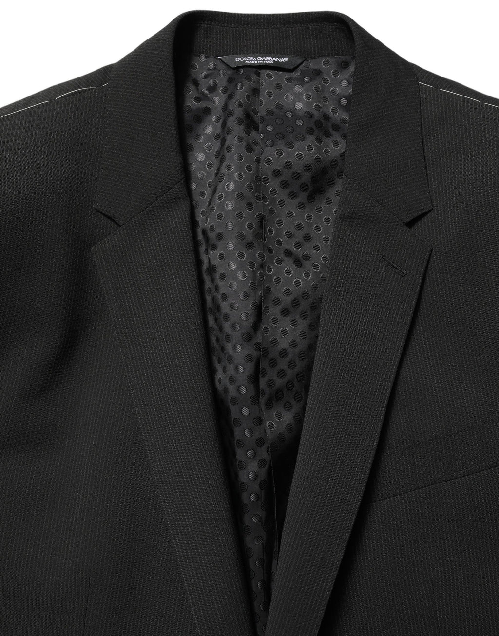 Dolce & Gabbana Dark Gray MARTINI Men Single Breasted Jacket