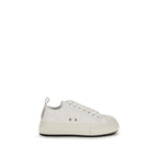 Dsquared² White Polyethylene Platform Sneakers