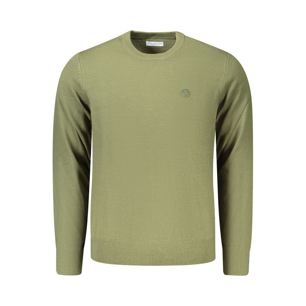 North Sails Green Acrylic Men's Sweater