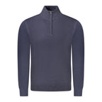 North Sails Blue Acrylic Men Sweater