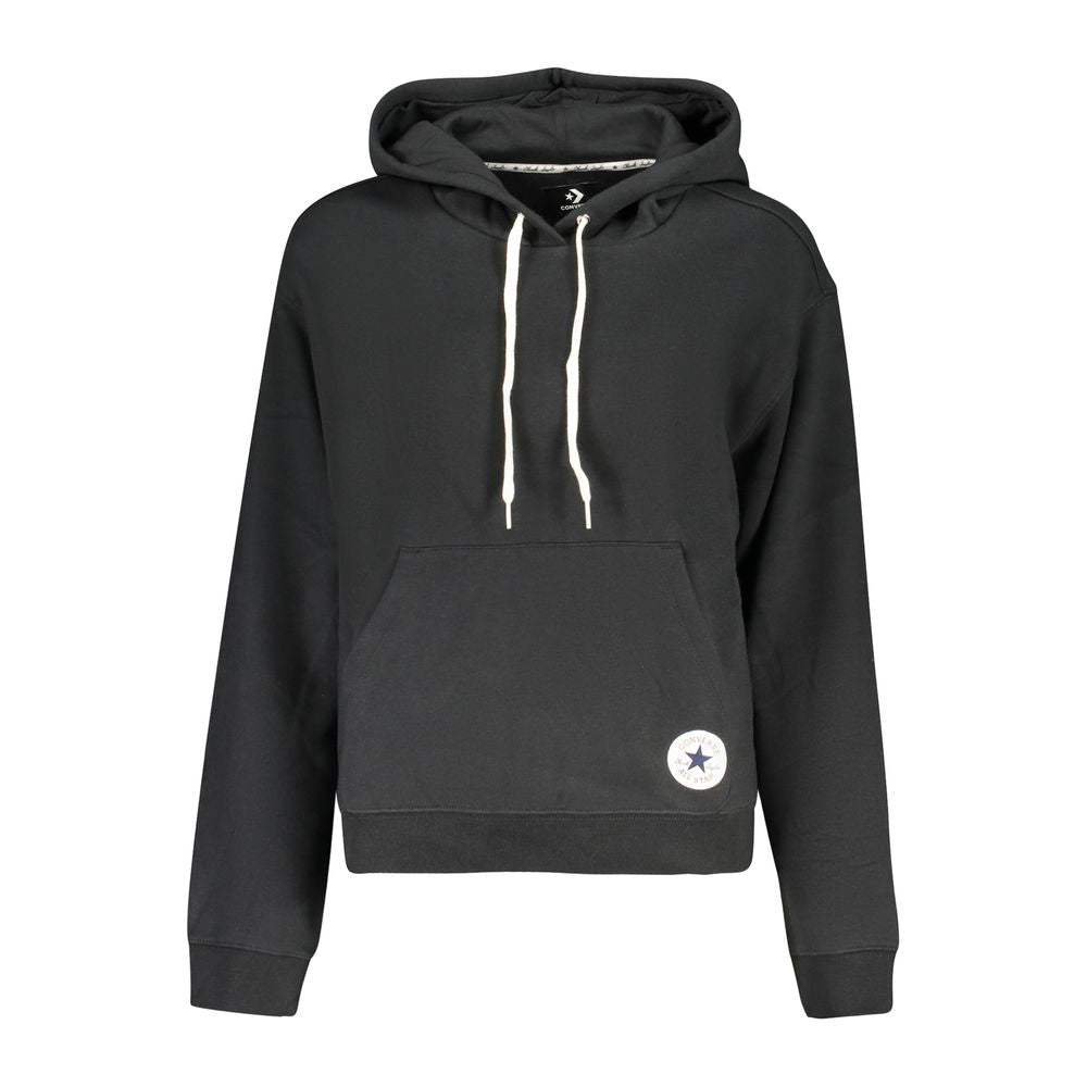 Converse Black Cotton Sweatshirt