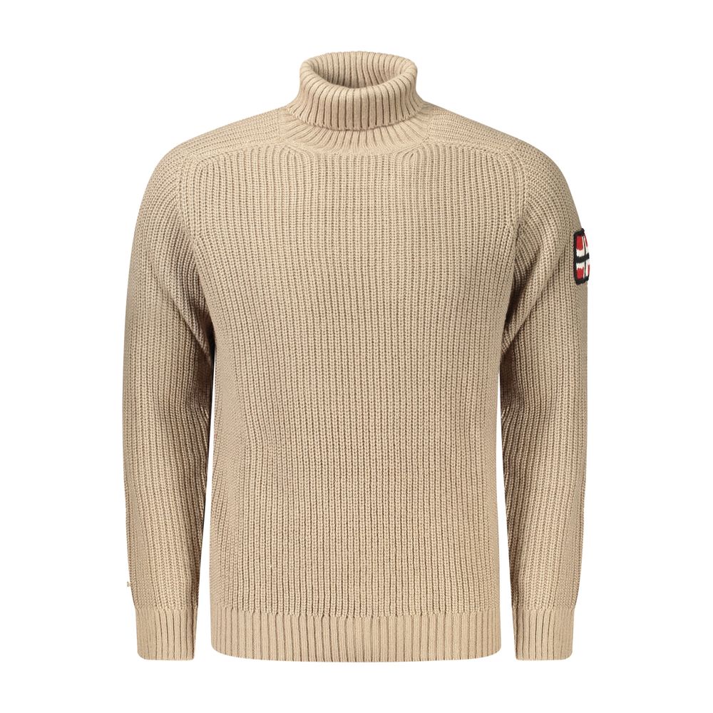 Norway 1963 Beige Wool Turtleneck