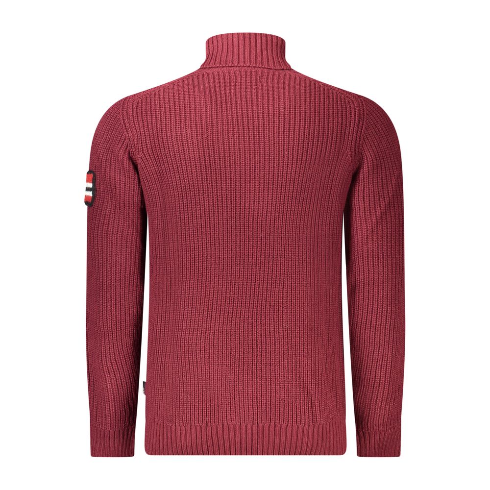 Norway 1963 Red Wool Turtleneck