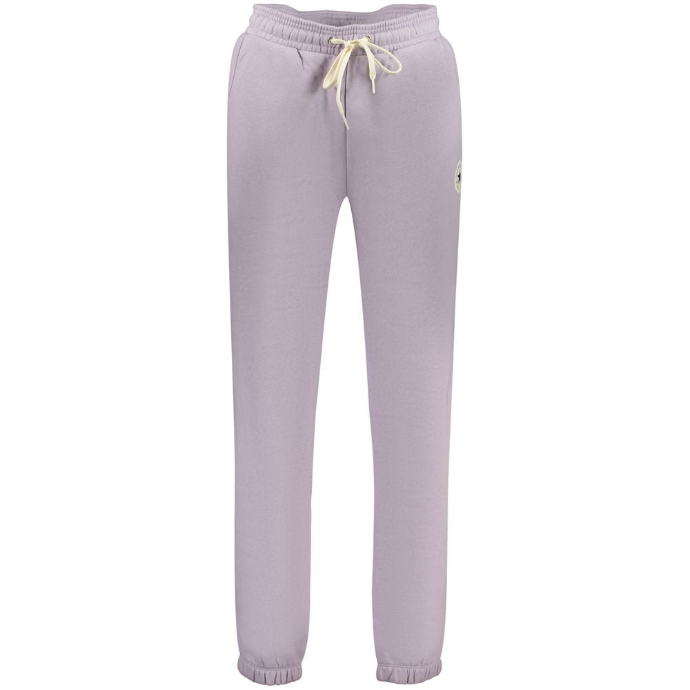 Converse Purple Cotton Joggers (Workout Pants)